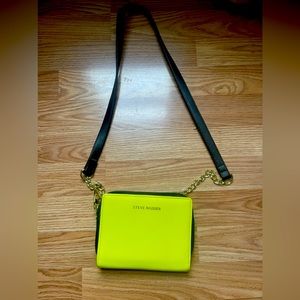 Steve Madden Purse, Lime Green, 5.5 X 7.5 New Without Tag